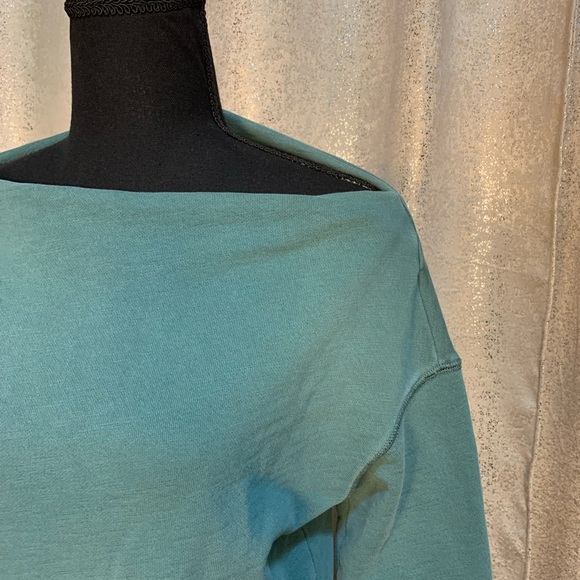 Pilcro Anthropologie Oversized Boat Neck Sweatshirt - Picture 2 of 5